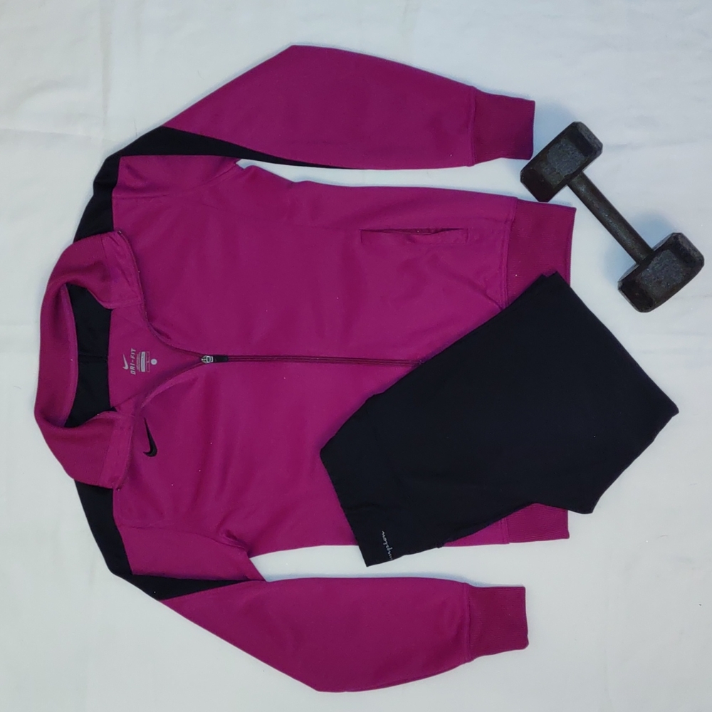 Nike Dri-Fit zip up jacket.